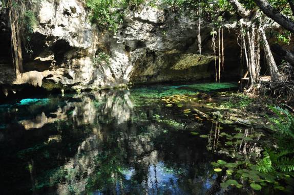 Gran Cenotel, em Tulum, na costa caribenha do Yucatán, no México